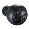 Arenbel 5 Speed Leather Car Shifter Ball Handle Manual Gear