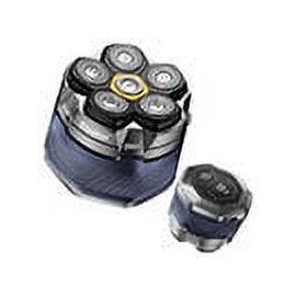 Head Shaver for Bald Men,Magnetic Electric Razor,Large Battery Capacity, LED Display,IPX7 Waterproof - Color: Blue