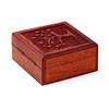 Puckator - Mango Wood Box with Carved Tree of Life