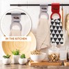 Hoolerry 8 Pcs Hanging Kitchen Towels Ring Crochet Hanging Dish