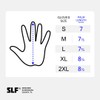 Basic Black Sticky Football Receiver Gloves