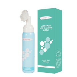 Foaming Face Wash, Cleanser Face, ExfoliKate Cleanser with Brush Foaming Cleanser Face Wash for Women Low pH Non-Irritating Pore Cleanser Facial Cleanser for All Skin Types