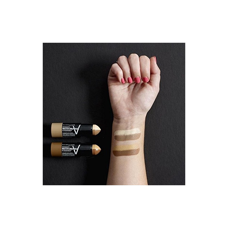 Lápiz dual de contorno maestro en forma de V Maybelline