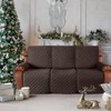 Ruaozz Waterproof Recliner Sofa Cover 1-Piece Couch Covers for Reclining