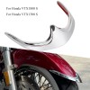 Unbranded Chrome Front Fender Tip Trim For Honda VTX1300 S