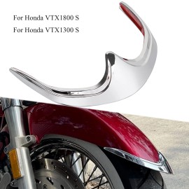 Unbranded Chrome Front Fender Tip Trim For Honda VTX1300 S VTX1800 S R/Retro and T/Tourer