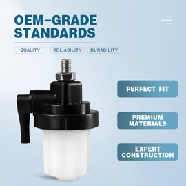 Fuel Filter Assembly Compatible with Yamaha 115HP 130HP 150HP 175HP 200HP 225HP 2 4 Stroke Boat Engine 1994-2005 Outboard Motor Replaces OEM# 6R3-24560-00-00 6R3245600000