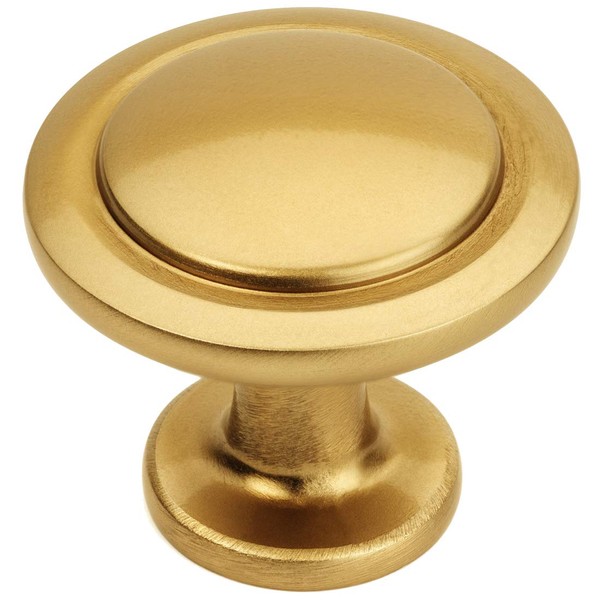 10 Pack - Cosmas 5560GC Gold Champagne Cabinet Hardware Round