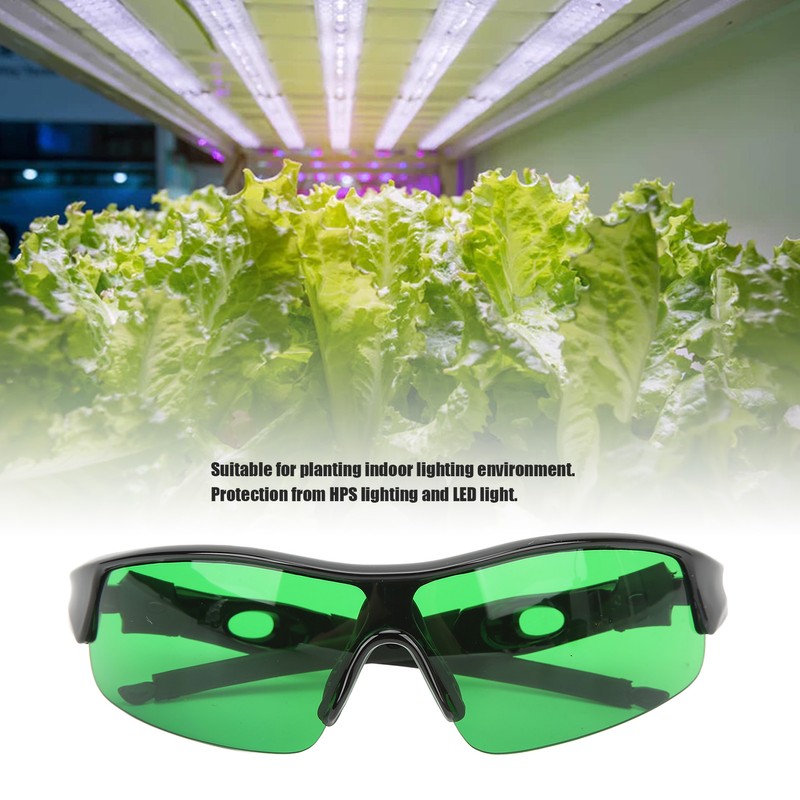 Grow Room Glasses HPS Lighting LED Light Protection UV Protective