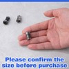 LEONTOOL 3 Pcs Die Grinder Collet Adapter - 6mm, 6.35mm,
