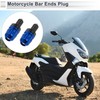 RATCHROLL 2pcs Motorcycle Bar Ends Plug Universal Handlebar Bar End