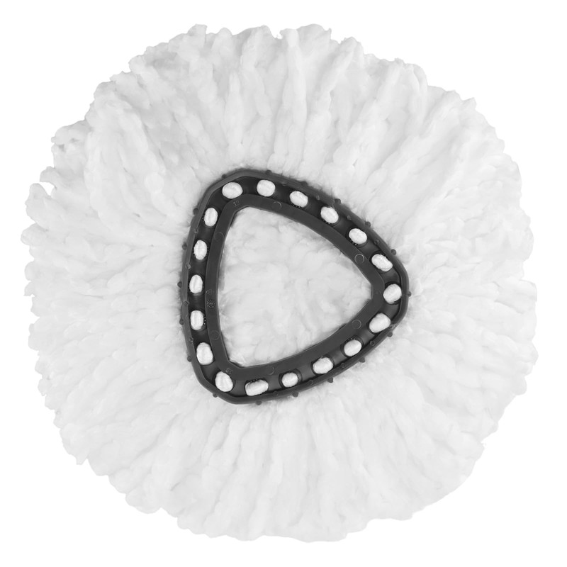 KOHAND Spin Mop Head Refill 8 Pack, 360° Rotating Microfiber