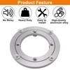 SWZHAI Lazy Susan Hardware 4 Inch, 1Pcs Round Lazy Susan