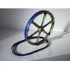 2 Blue Ultra Duty Urethane Band Saw Tires For Ellis