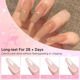 Professional Nude Acrylic Powder - 60g Acrylic Nail Extension Powder for Extensions, Carving, Sculpting, French Manicure & 3D Art, No Nail Lamp Needed​