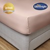Silentnight Supersoft Double Fitted Sheet - Pink Deep Fitted Bed