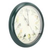 10 Inch Wall Clock Multipurpose Cuckoo Round Silent Punctual Bird