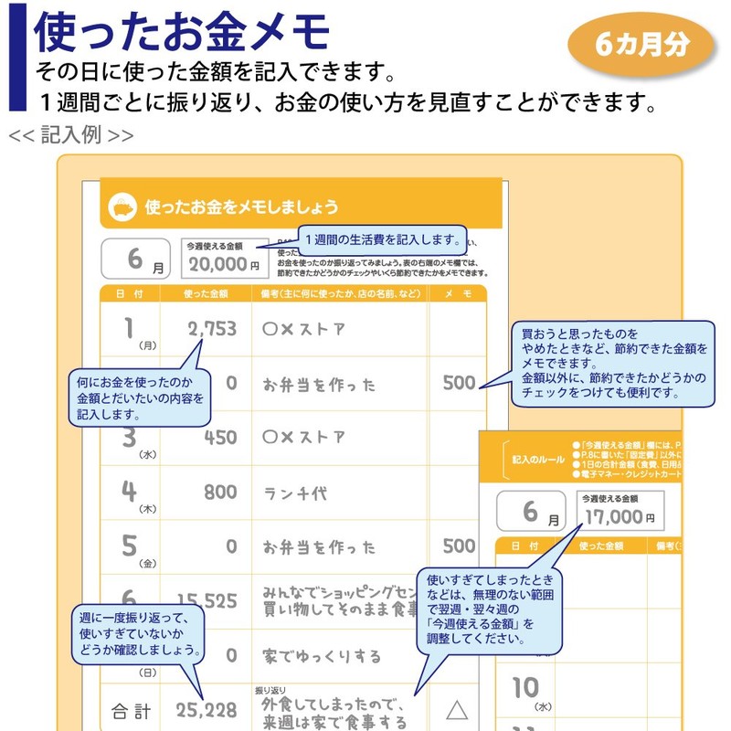 コクヨ ノート かしこくお金を貯めるノート LES-M103