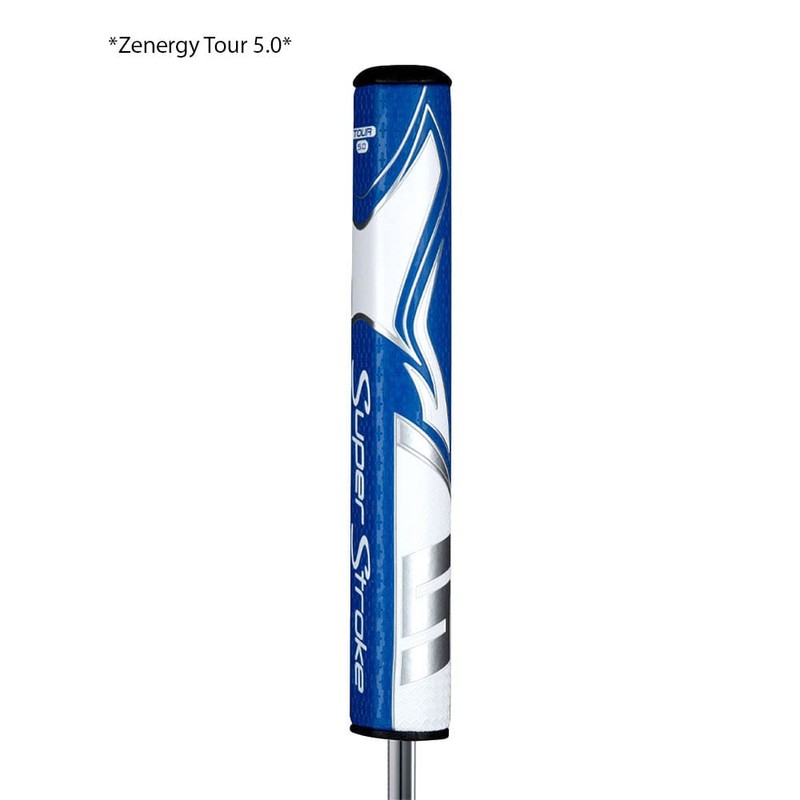 SuperStroke Zenergy Tour Putter Grip Blue/White 1.0