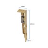 Flush Bolt for Double Doors | Polished Brass | 250mm