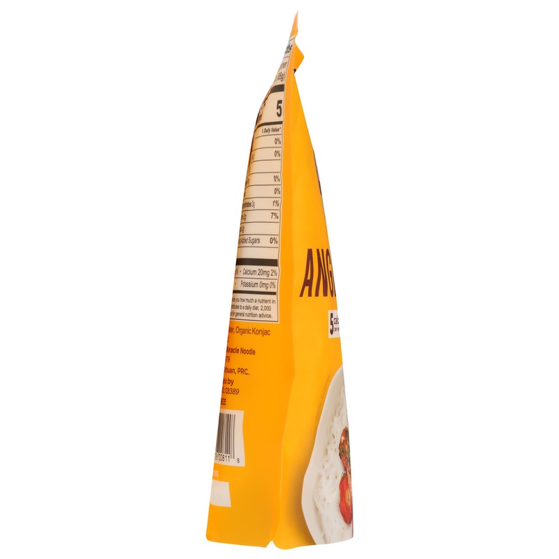 MIRACLE NOODLE Organic Plant Based Angel Hair Noodles, 7 OZ