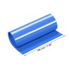 sourcing map PVC Heat Shrink Tubing 180mm Flat Winding for