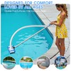 2025 TidyMister Pool Vacuum Head with Side Brushes and Wheels