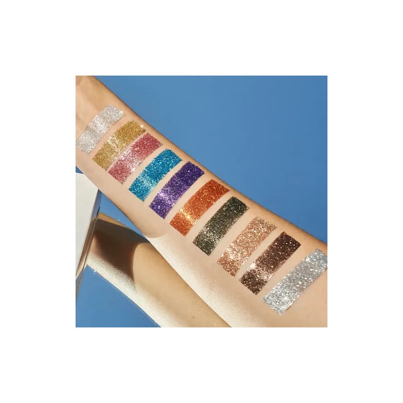 Glitter Brillante Para Rostro Y Uñas Adara Paris Silver