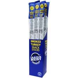 Trail’s Best 1.2oz Smoked Turkey Snack Sticks - 24-ct Box