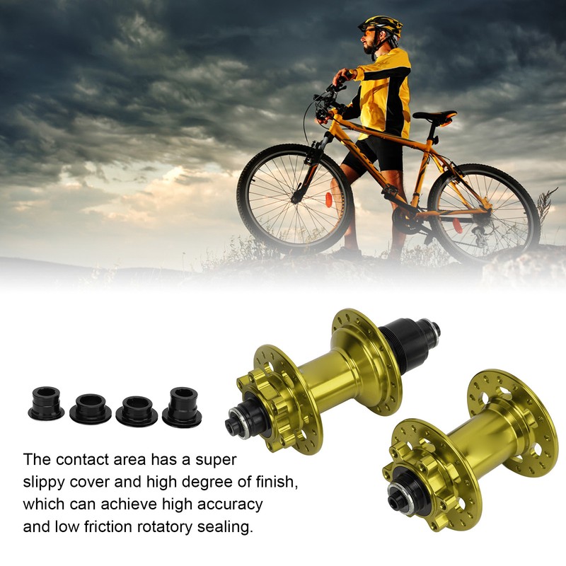 Mountain Bike Hubs Quick Release Set with 6 Claws Durable