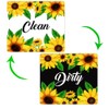 Dishwasher Magnet,Clean Dirty Sign Indicator- Double Sided Magnet with Bonus