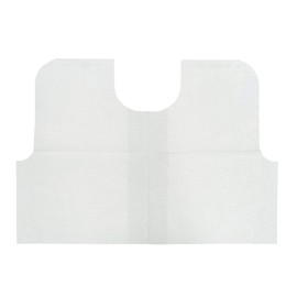 BodyMed Disposable Tissue/Poly Exam Capes for Adults (Case of 100) - Professional Grade Paper for Clinics, Offices & Spas