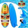 Hollowfly 2 Pcs Tiki Inflatable Surfboard Hawaiian Surfboard Inflate 5ft