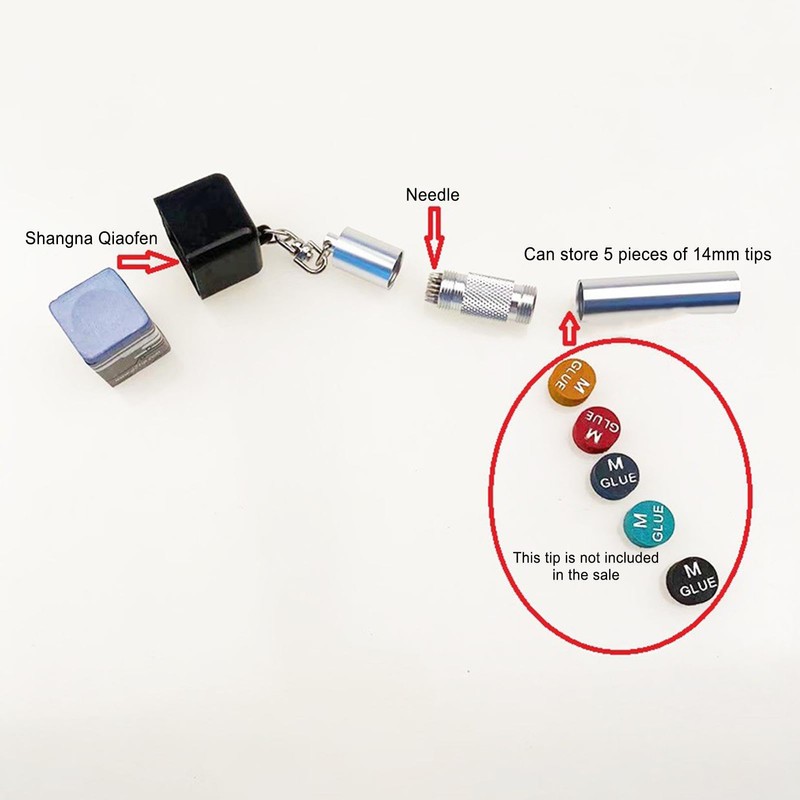 Pool Cue Chalk Holder | Pool Cue Tip Shaper |