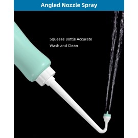 Hibbent Portable Travel Handheld Bidet Sprayer Personal Hygiene Bottle Spray Washing US - Green - 1 Pack
