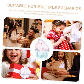 MAGICLULU 2pcs Small Storage Baskets with Handles Compact Shower and Bathroom Bins for Sundries Organizing Toys Stationery and Accessories