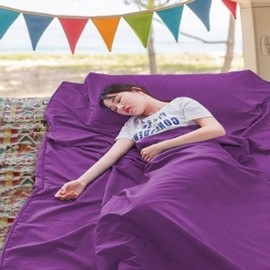 Sleeping Bag Liner for Car Camping & Travel, 210x160cm Camping Sleeping Bag