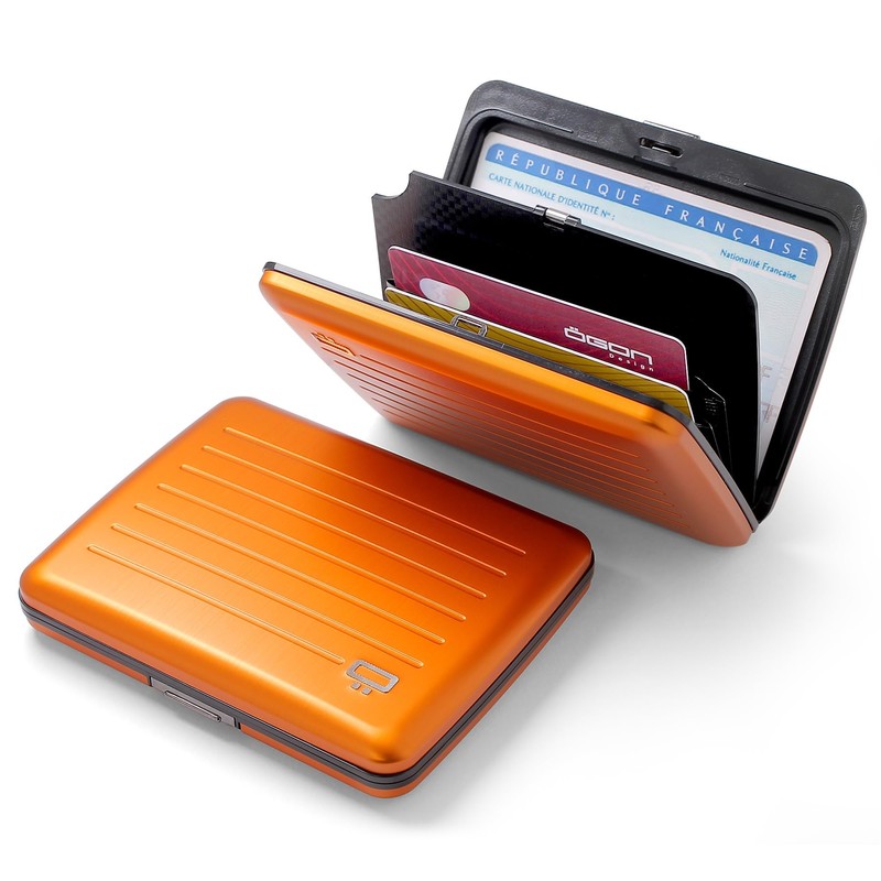 OGON Aluminium Wallet Smart case V2L Extra Capacity with Hidden