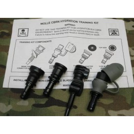 CAMELBAK MILITARY HYDRATION SYSTEM GAS MASK ADAPTER M50/40 QUICK CONNECT VALVE