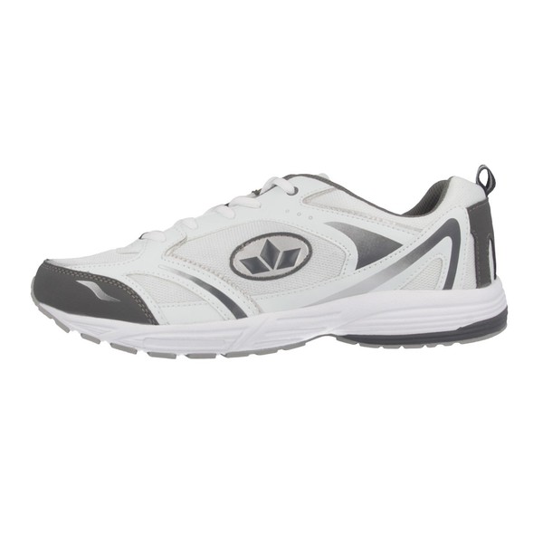 Lico Unisex Adults' Running Shoes, White (Weiss/Grau Weiss/Grau), 12 UK