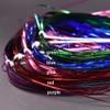 10 Packs 1MM Width Crystal Flash Tinsel Flashabou Tinsel Fly