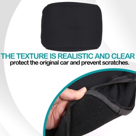 Hudiriy Center Console Protector Pad Automobile Armrest Box Cover Compatible with Ineos Grenadier 2020-2026 Car Armrest Box Panel Protect Trim Interior Accessories (Cloth, Black)