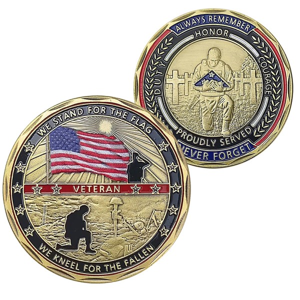 YOiqi Military Challenge Coins (The Knights Templar Challenge Coin 1)