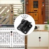 QWORK® Shed Lock, Stainless Steel Gate Latch, Left Open Bolt