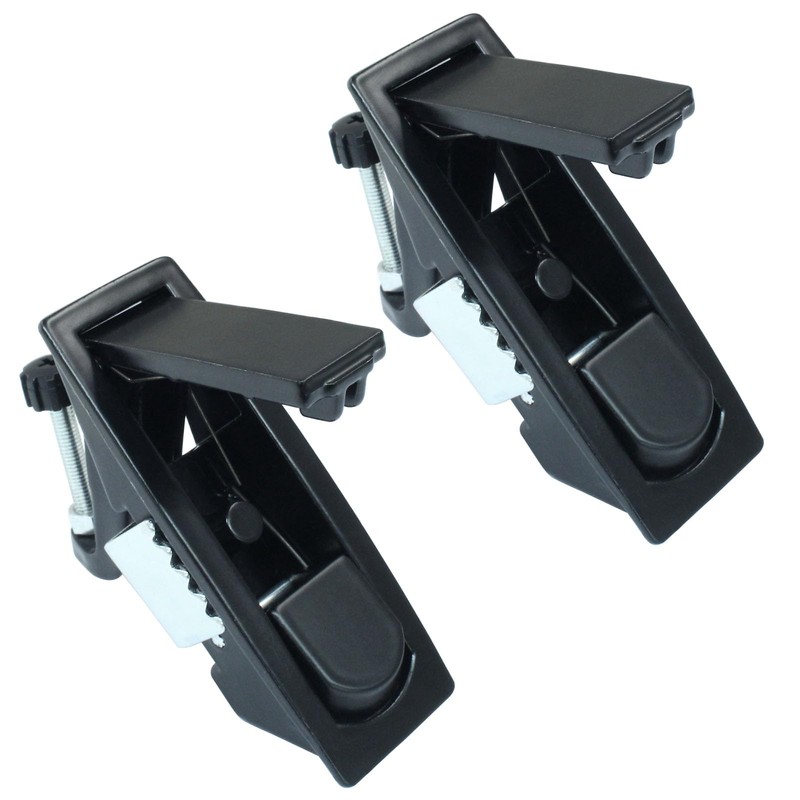 Rierdge 2 Pack Compression Latch Lock with Raised Trigger, Zinc