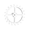 Escape Wheel Watch Replacement Part for ETA 2824-2 2836-2 2834