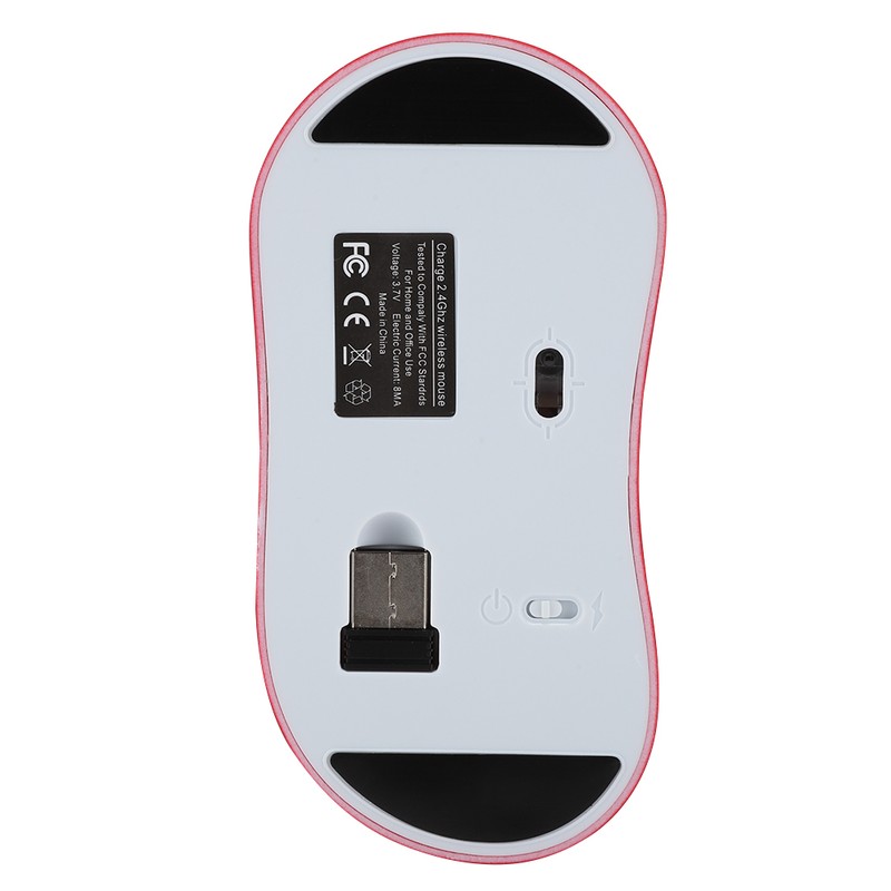 1200DPI Shoes Appearance 2.4G Wireless Charging Optical Mouse for Android