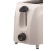 BRENTWOOD TS-260B Cool-Touch 2-Slice Toaster (Black) - White