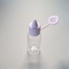 SHC Web 10 x 15ml Clear Plastic Dropper Bottle -