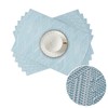 ASYOUWISH Set of 6 PVC Kitchen Table Place Mats, Non-Slip